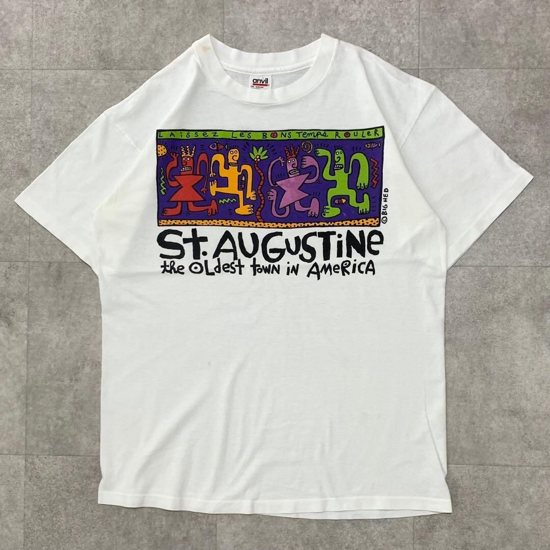 レア USA製 bighed ビッグヘッド ART アート tシャツ L 90s | FREEKS WEAR