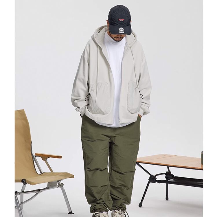 ★PURE COTTON SWEATSHIRT JACKET　　　A0816