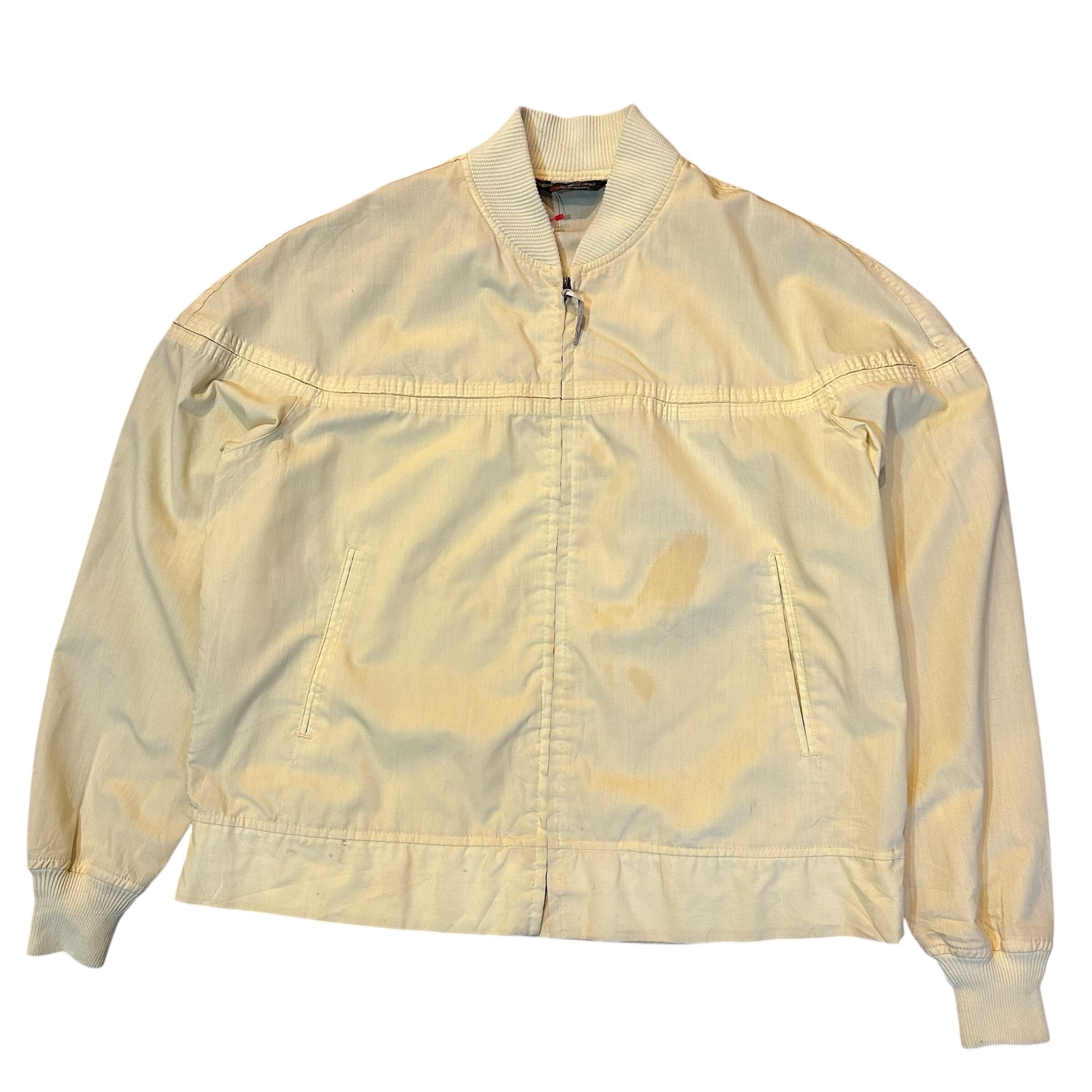 80s yellow derby jacket 【公式通販】