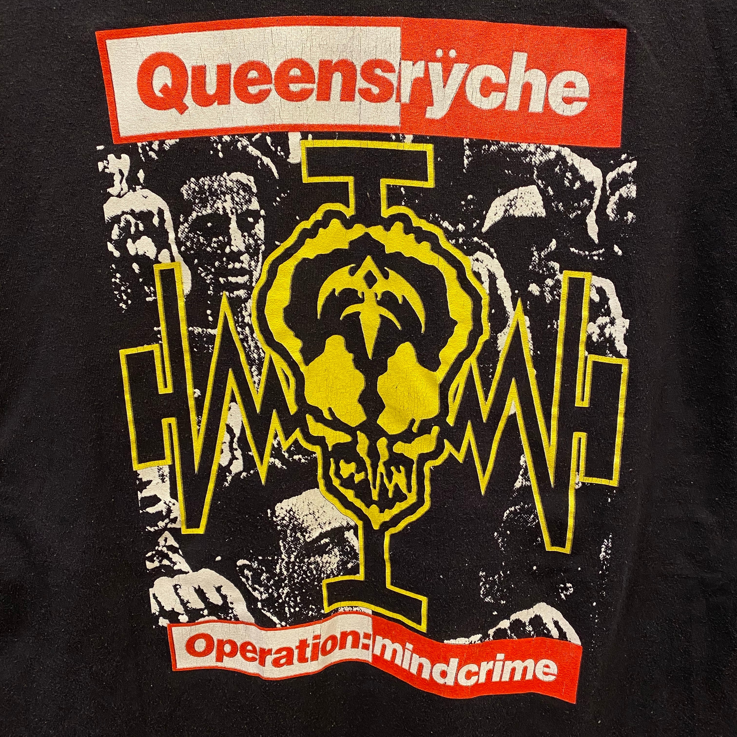 激レア 90´S当時物 QUEENSRYCHE Tシャツ ヴィンテージ L-