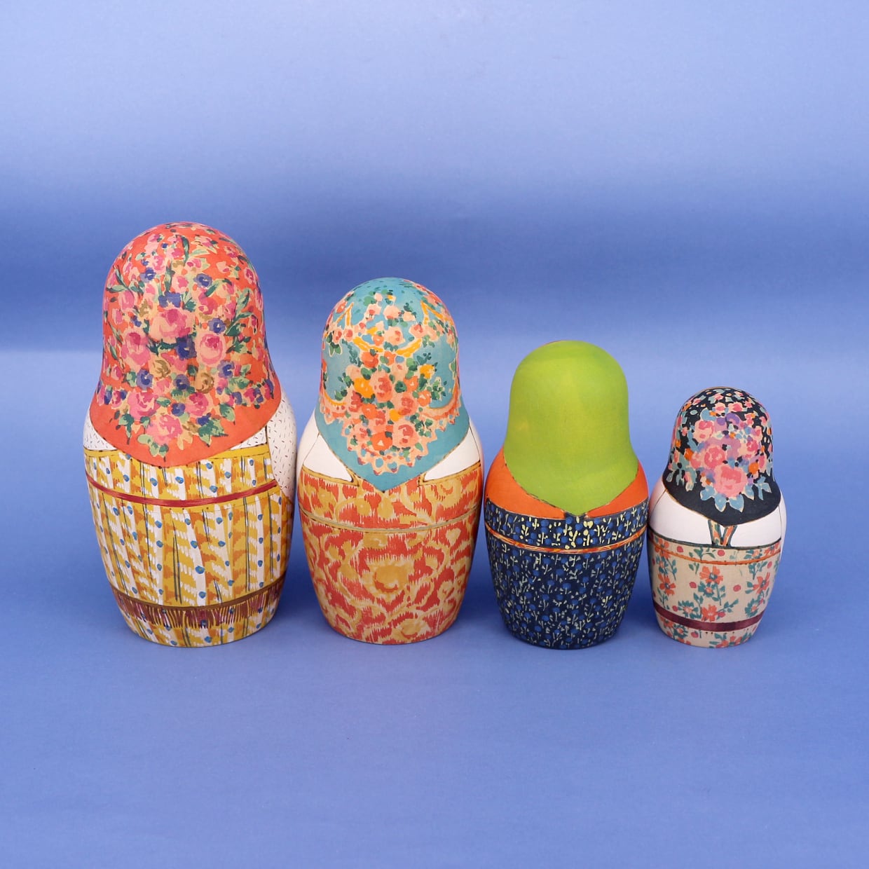 マリア・ドミトリエワ作 マトリョーシカ 15個型 | GINZA HAKKO 木の香