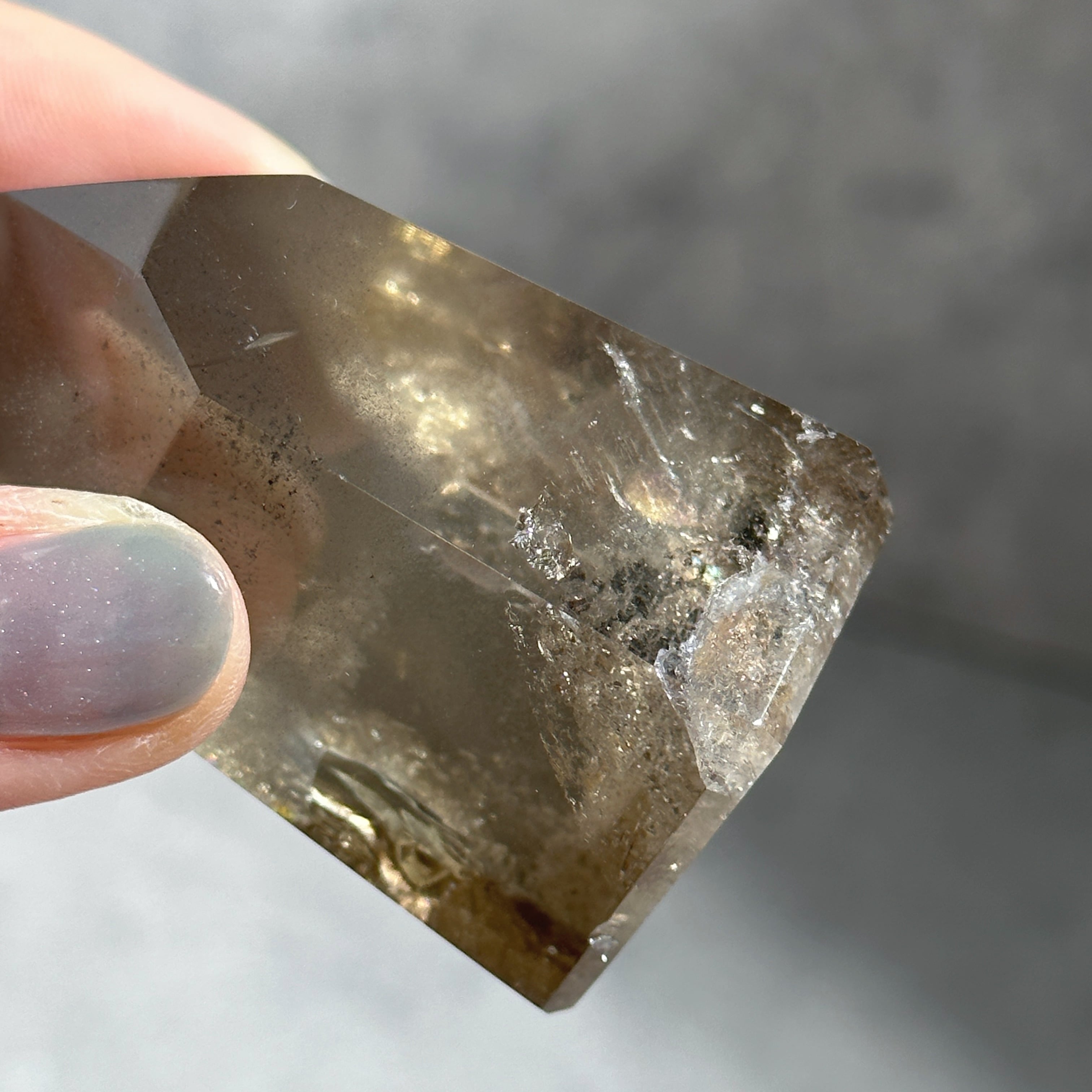 ファントムスモーキークォーツ タワー22◇ Smoky phantom quartz