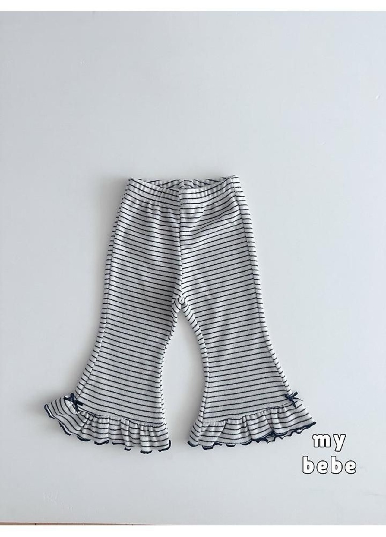 韓国子供服 / 26winter / my bebe / プチ切り替えパンツ / キッズ / 冬服 *XS~XL*