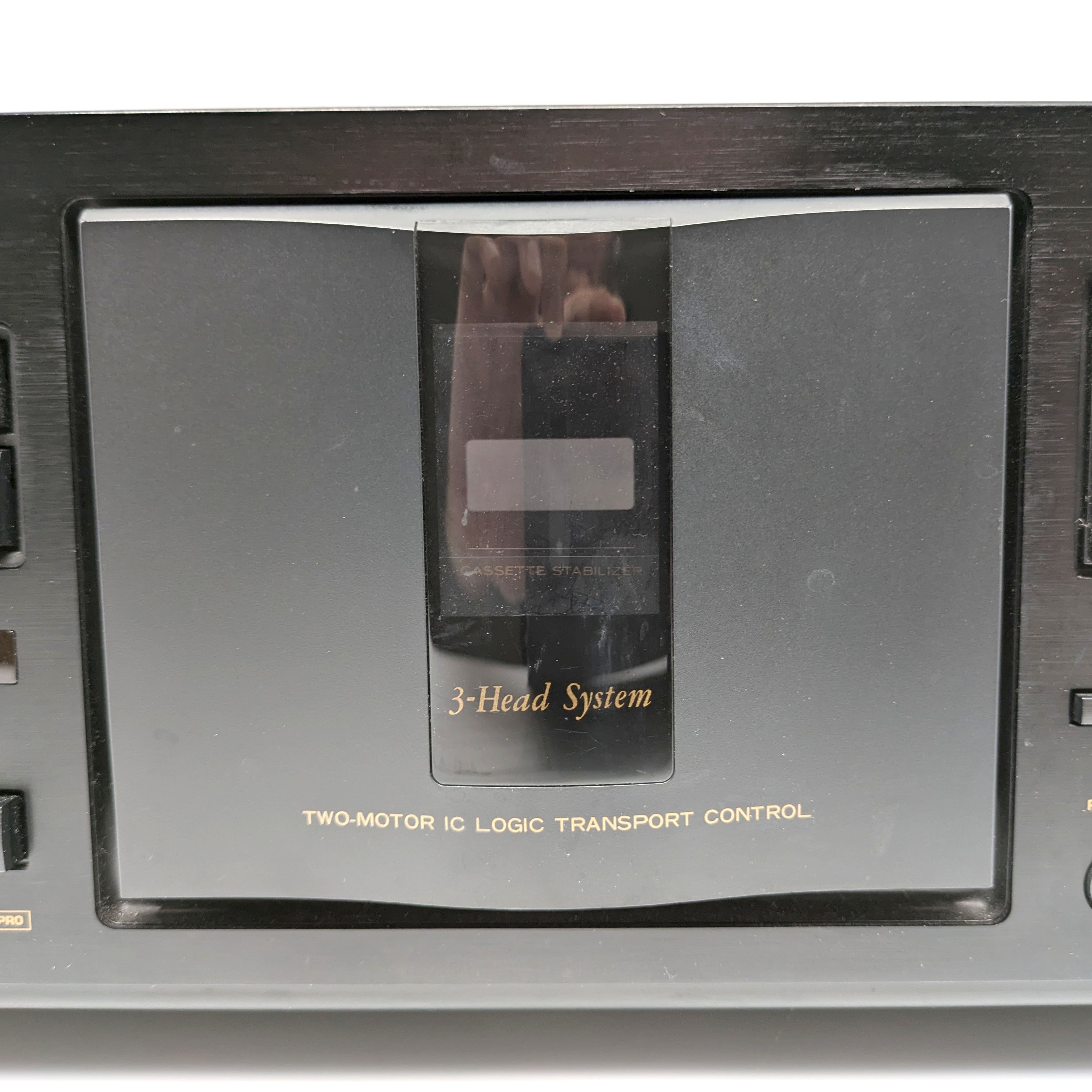 TEAC(ティアック)・ステレオカセットデッキ・V-1010・音出し確認済・No