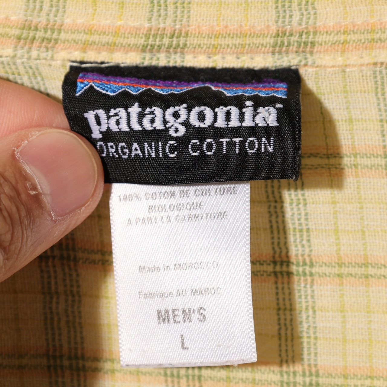 美品 L 09年 A/C Yarn Dye Shirt Patagonia ACシャツ ヤーンダイ パタゴニア