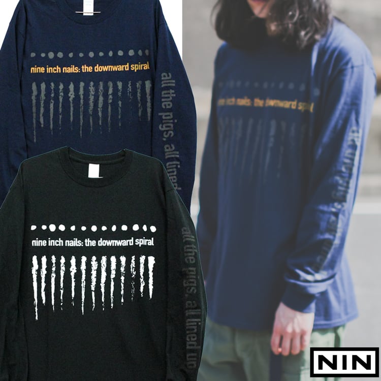 Nine Inch Nails ナインインチネイルズ ラップTシャツ 風 L