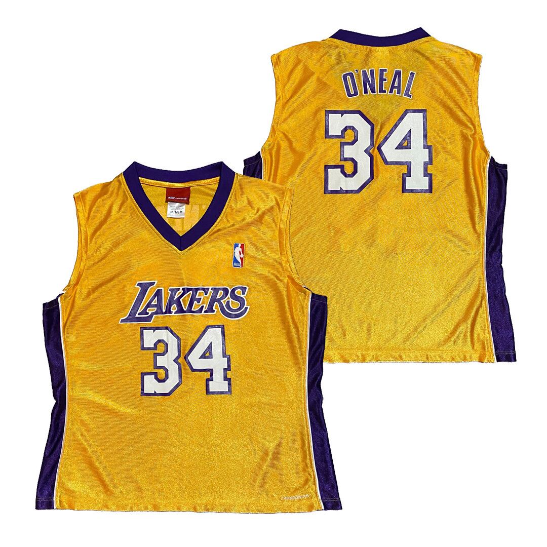 NBA ユニフォーム34 シャキール・オニール あかみがかっ