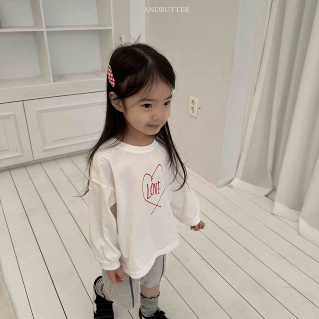 《送料無料》予約:ドローイングラブT【ANDBUTTER】※ジュニアサイズ