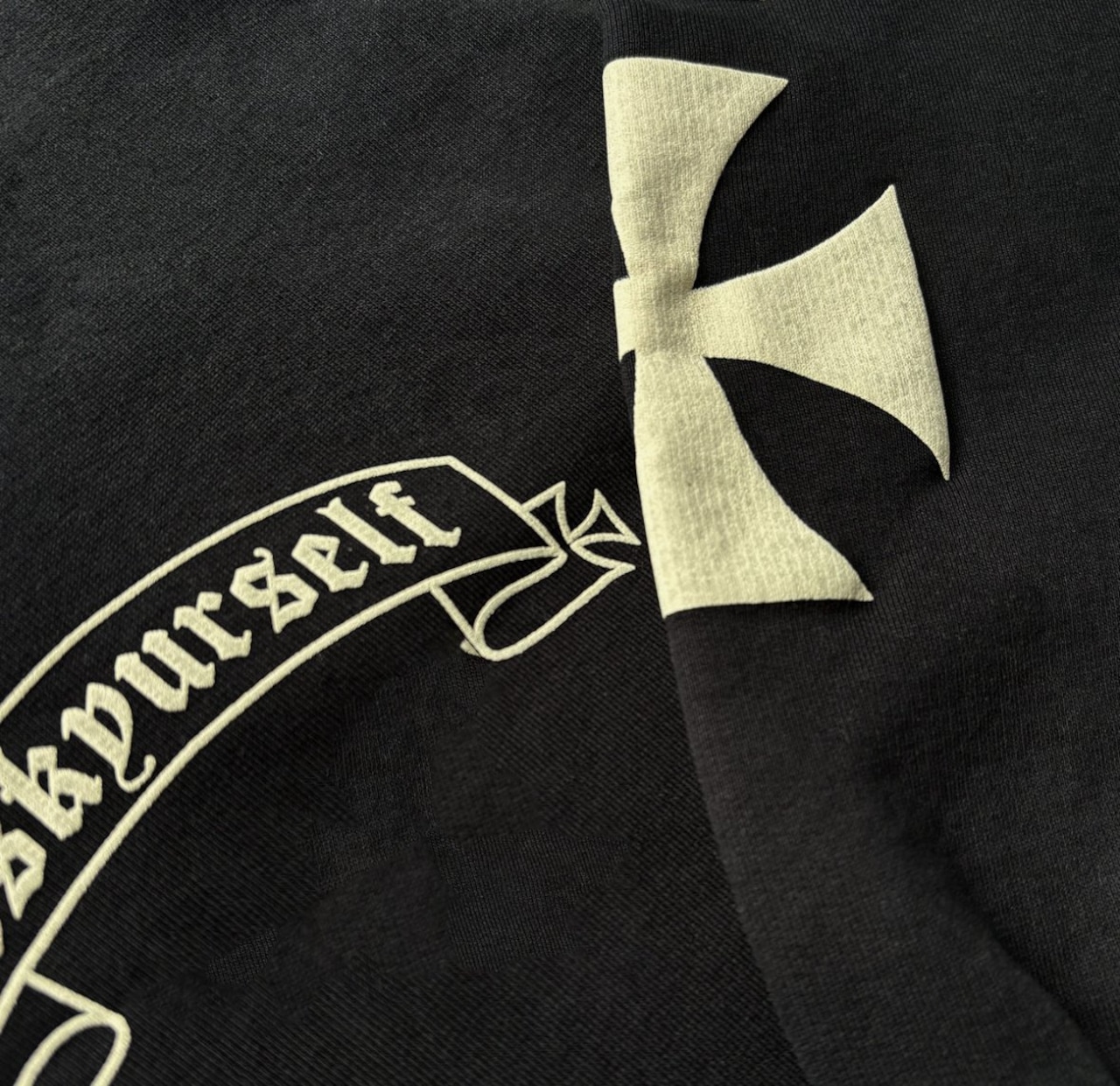 ASKYURSELF / og cross hoodie