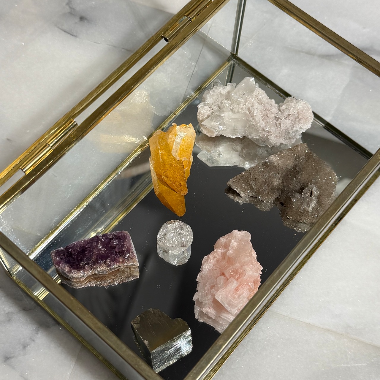 キラキラ&結晶原石ハッピーバッグA : 25000円相当が12000円 ❣️天然石福袋