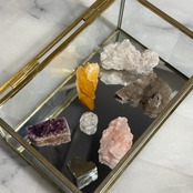 キラキラ&結晶原石ハッピーバッグA : 25000円相当が12000円 ❣️天然石福袋