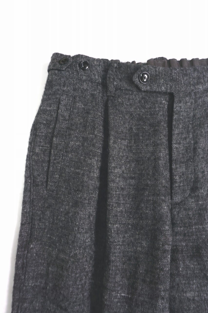 Wool Linen Tweed Trousers
