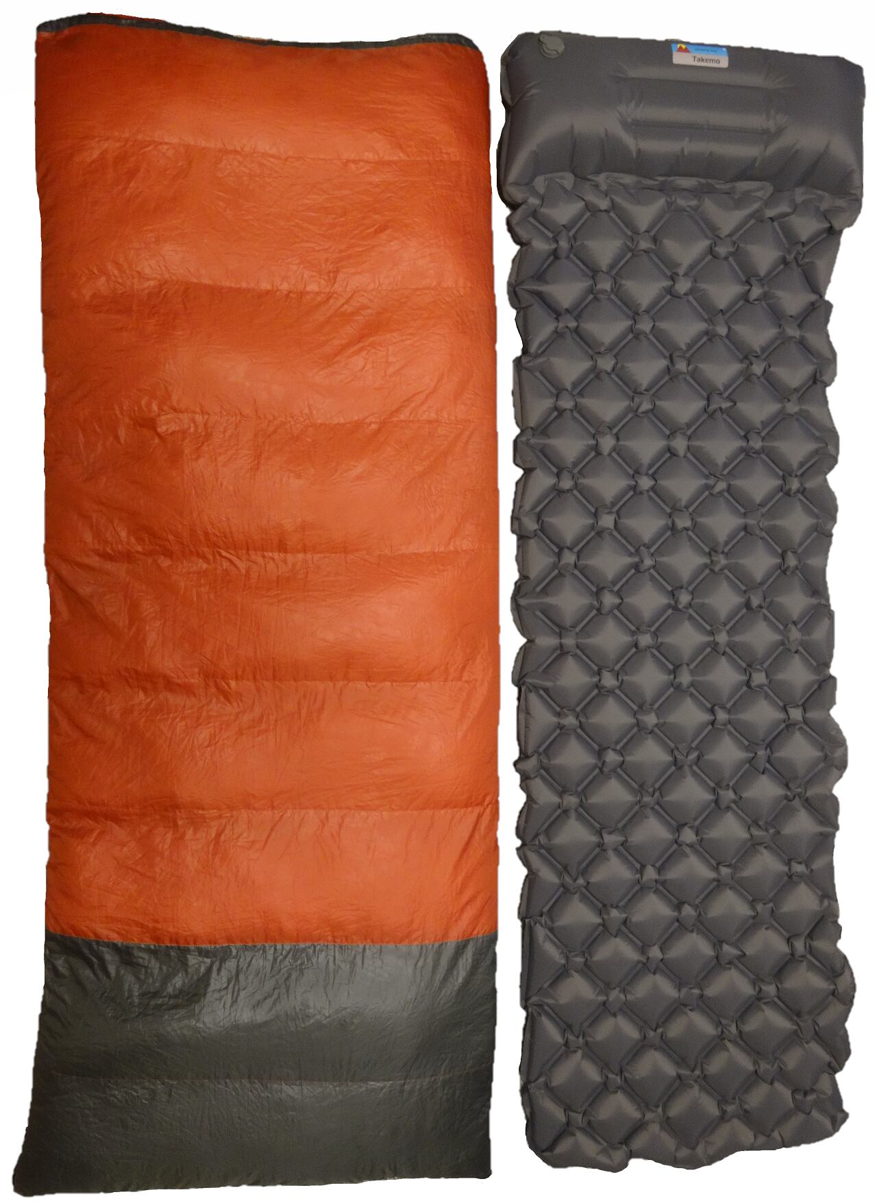 寝袋 シュラフ タケモ(Takemo) スリーピングバッグ ５ ストリージバッグ付 ［最低使用温度 -6度］ 寝袋 シュラフ 登山 タケモ スリーピングバッグ ５ | Ｔakemo