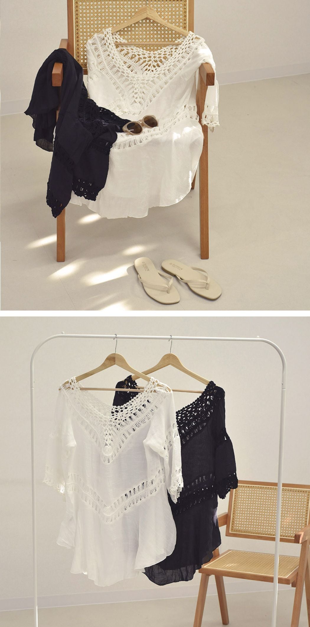 メール便】クロシェ編みワンピース／tops1229 | DAY CLOSET