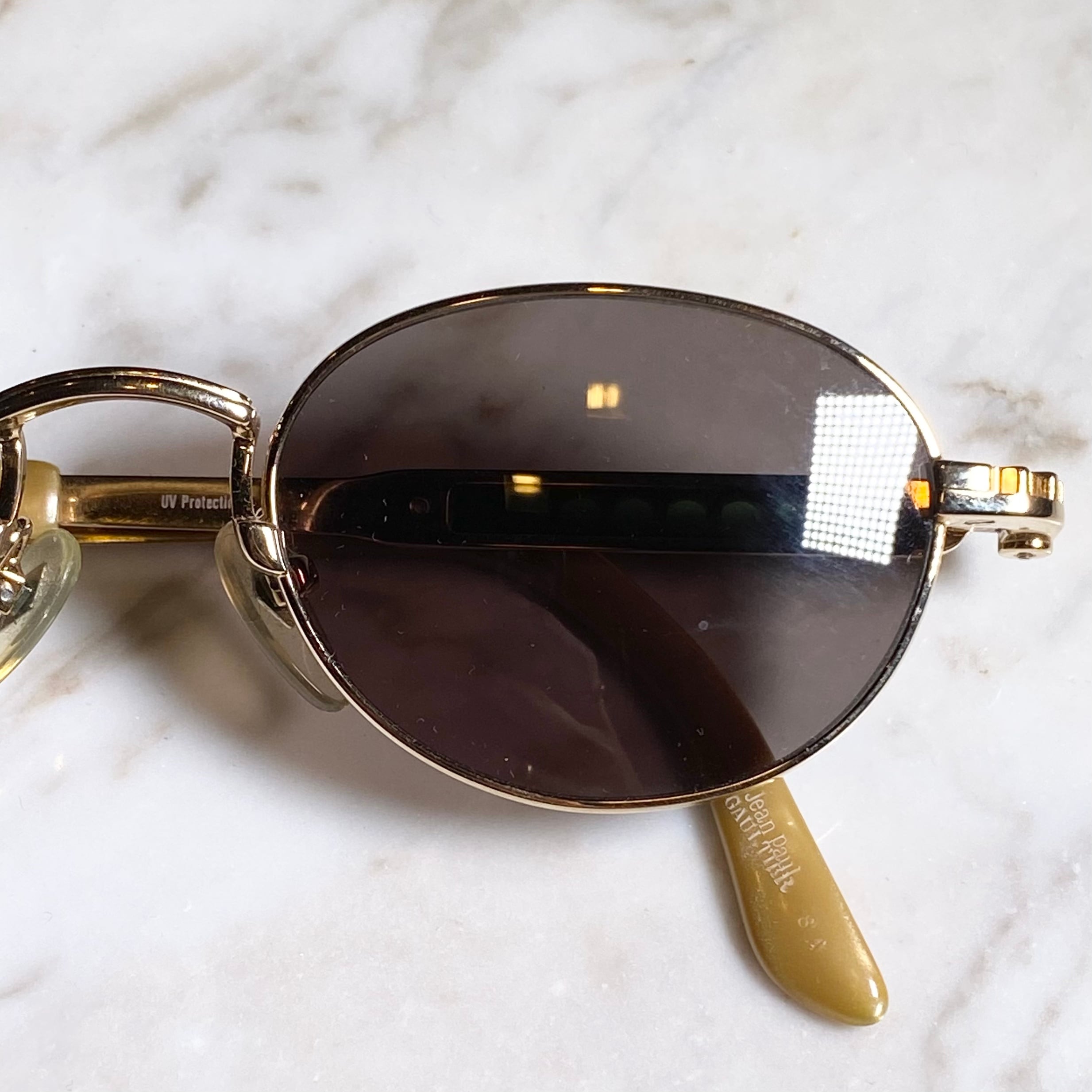 JEAN PAUL GAULTIER oval frame sunglasses “56-8104” | NOIR ONLINE