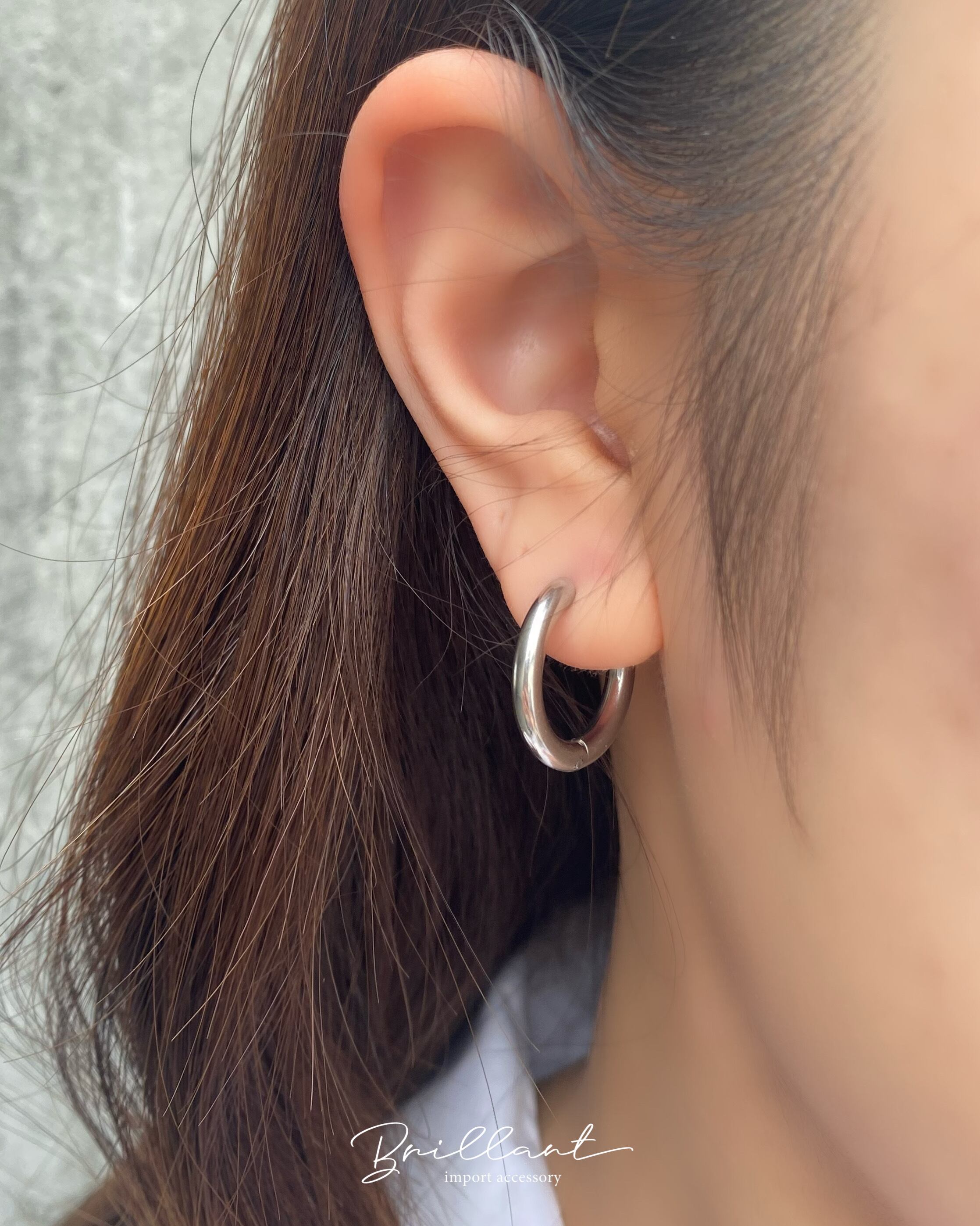20mm フープピアス | brillant.importaccessory 20mm フープピアス | brillant.importaccessory