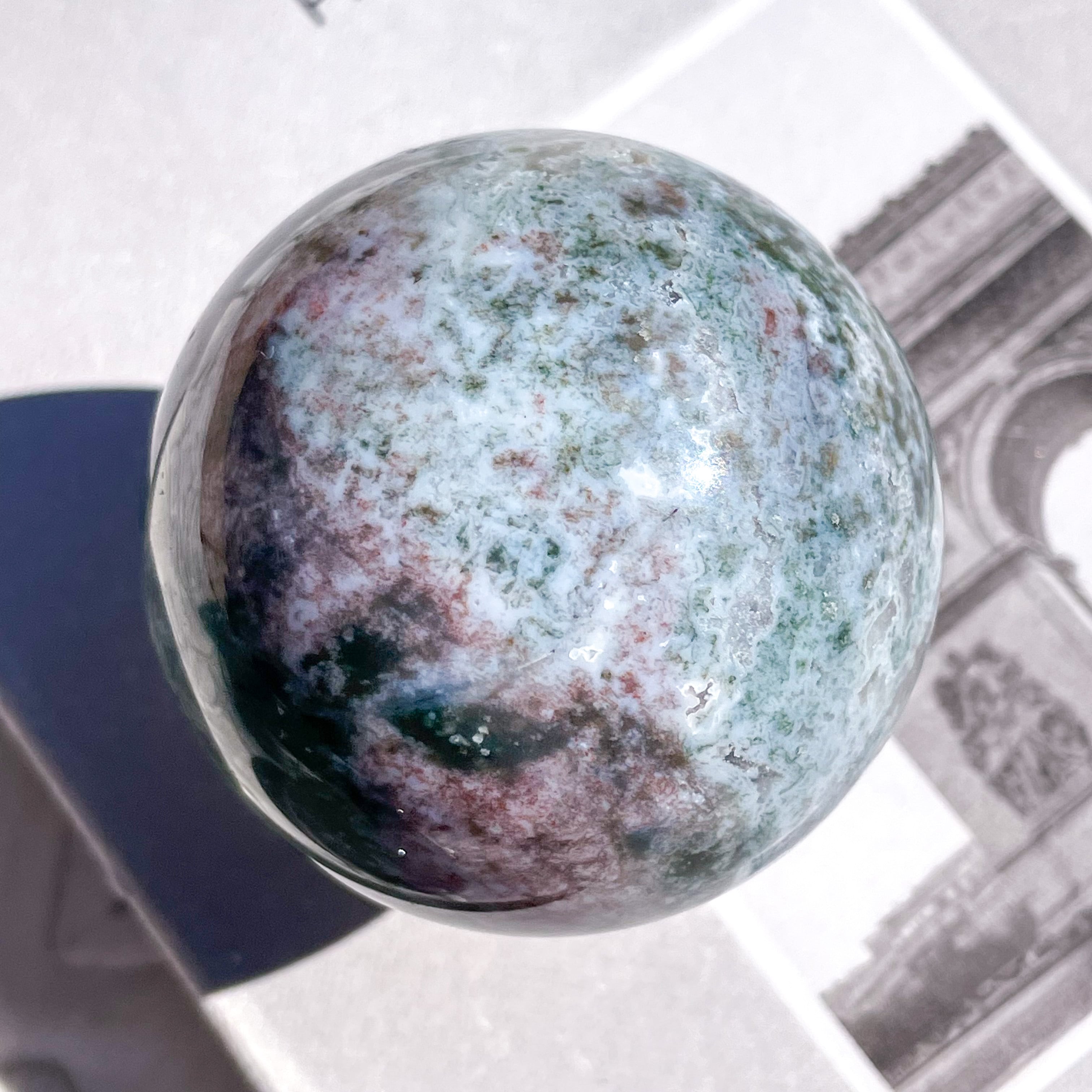 Planet (Ocean Jasper 5) ✧ オーシャンジャスパー | FLUXY - 天然石と