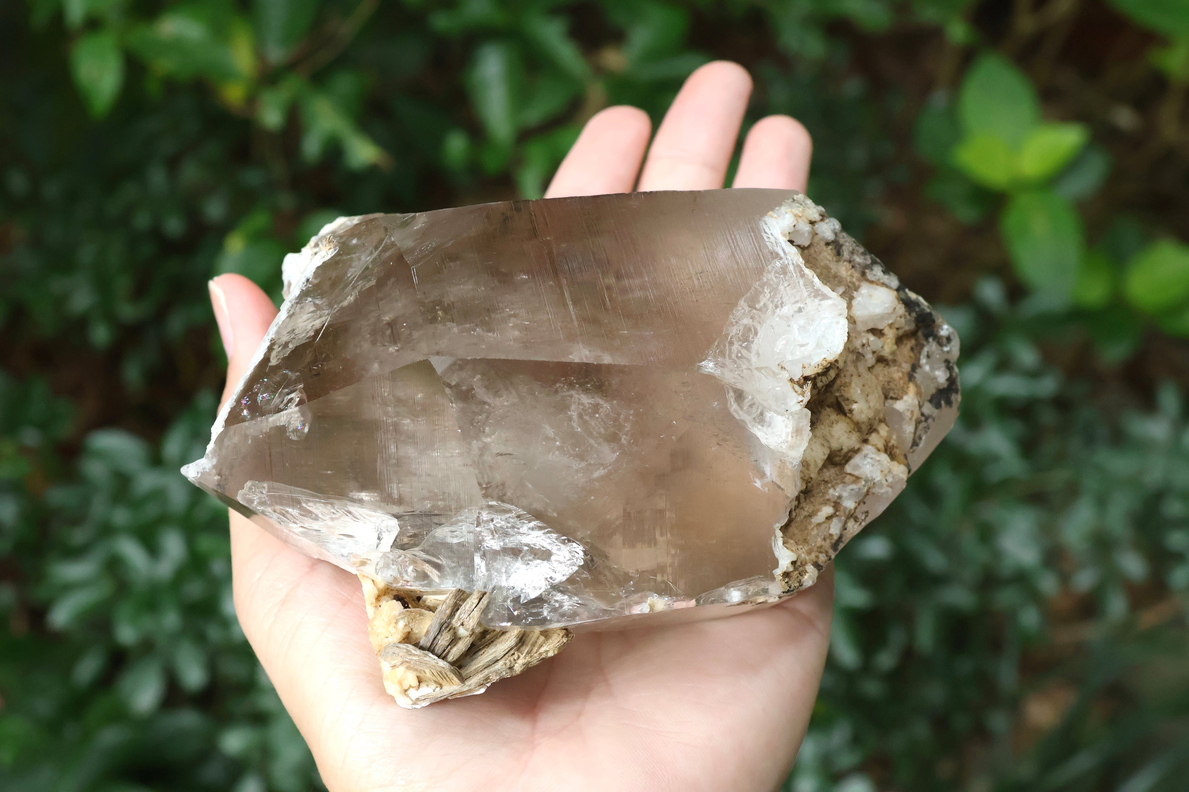 ヒマラヤ水晶 タプレジュン産 虹入り DT | 石垣島の夜光貝アクセサリー