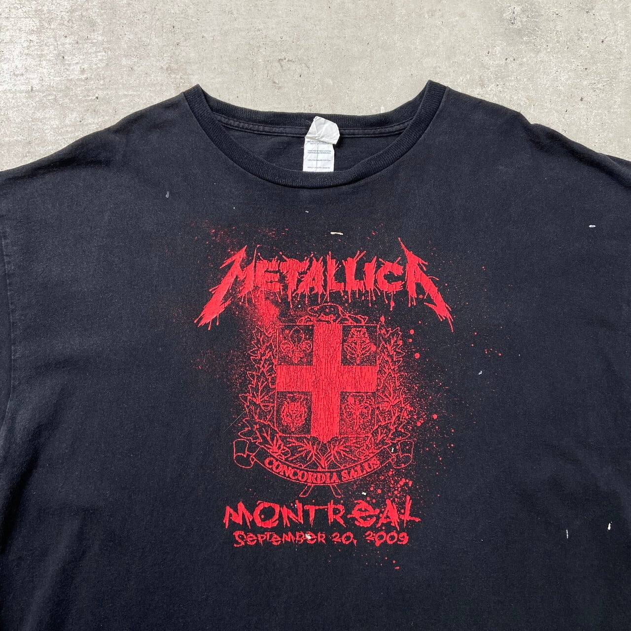 00年代 METALLICA メタリカ バンドTシャツ バンT ツアー メンズ