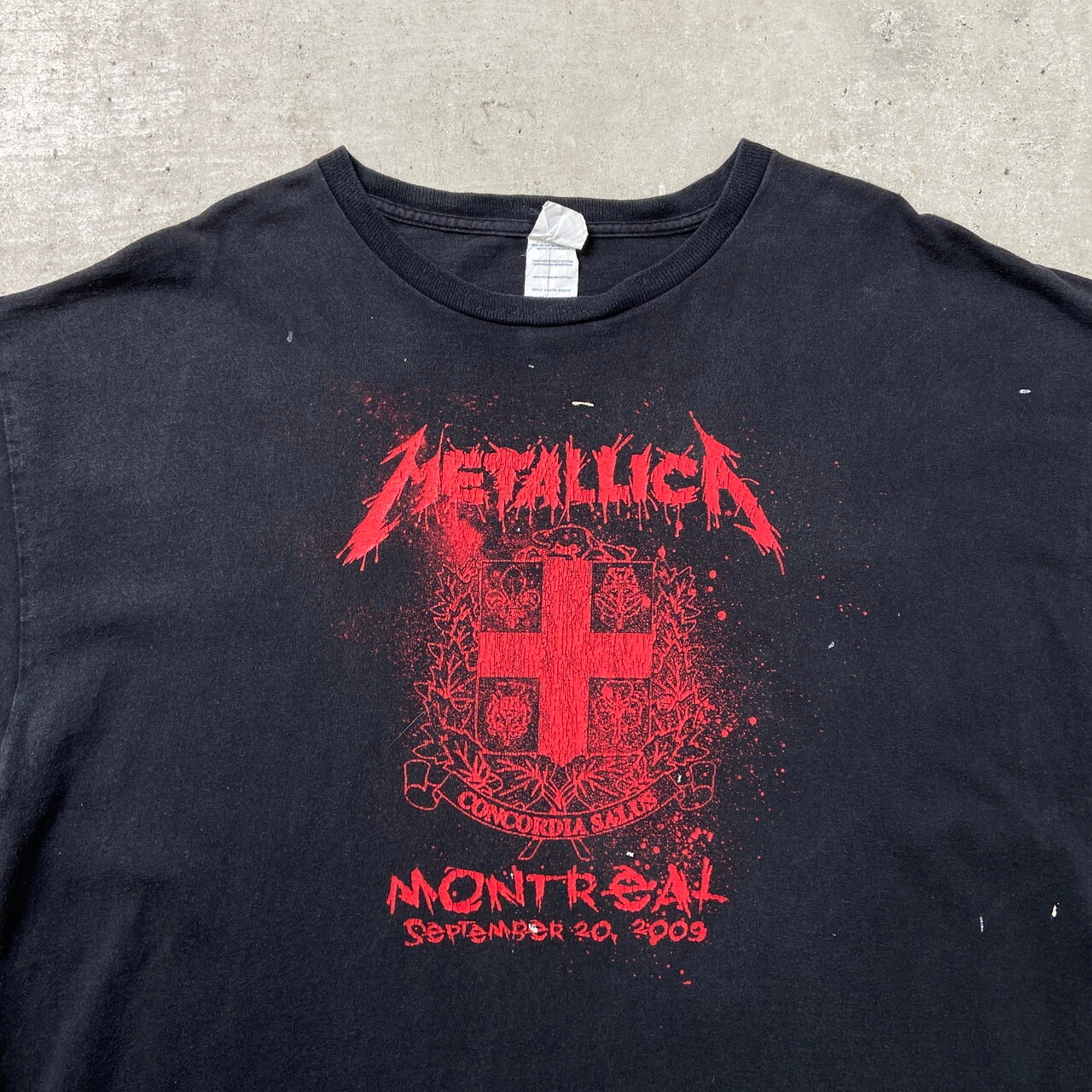 00年代 METALLICA メタリカ バンドTシャツ バンT ツアー メンズ2XL 