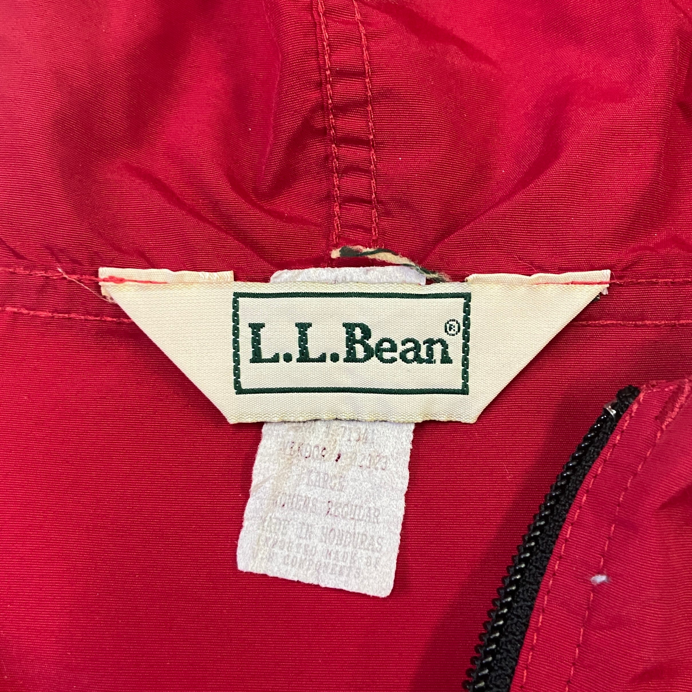 80〜90年代 L.L.Bean エルエルビーン ハーフジップ プルオーバー