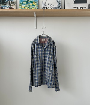 -Van Heusen- Vintage 50s L Check Shirt