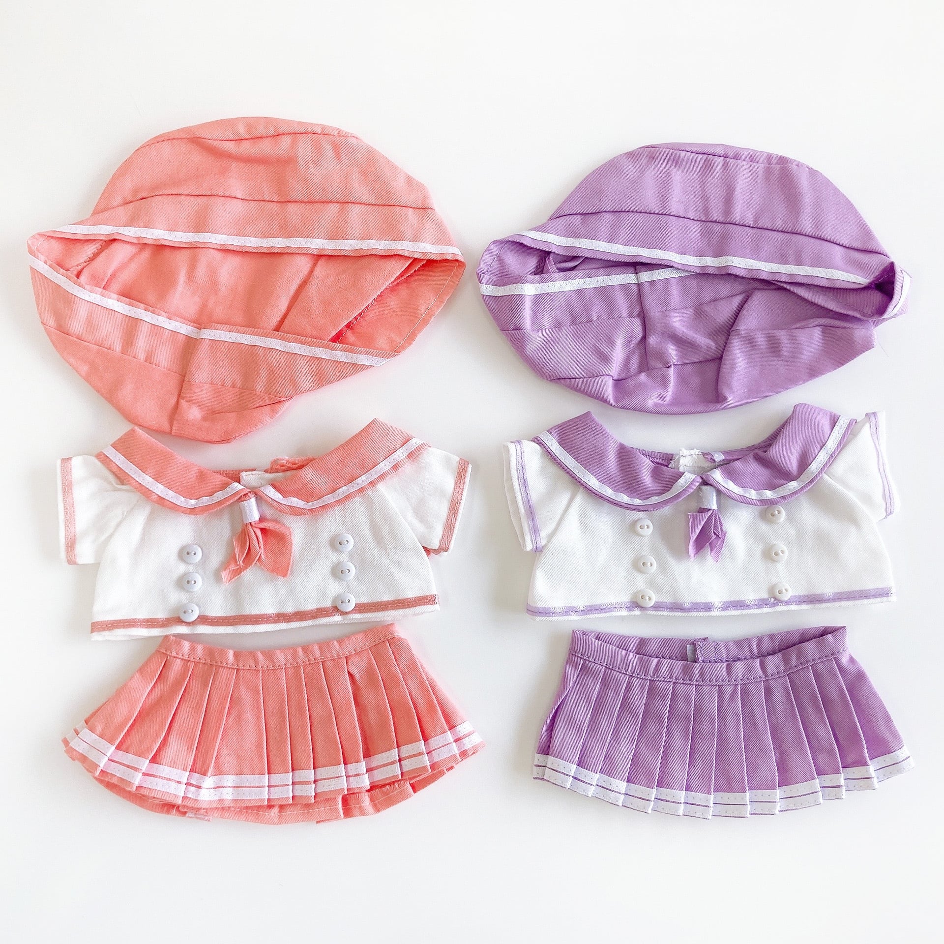 1066【20cm】セーラー服 スカートセット | Little Closet │ ぬい服