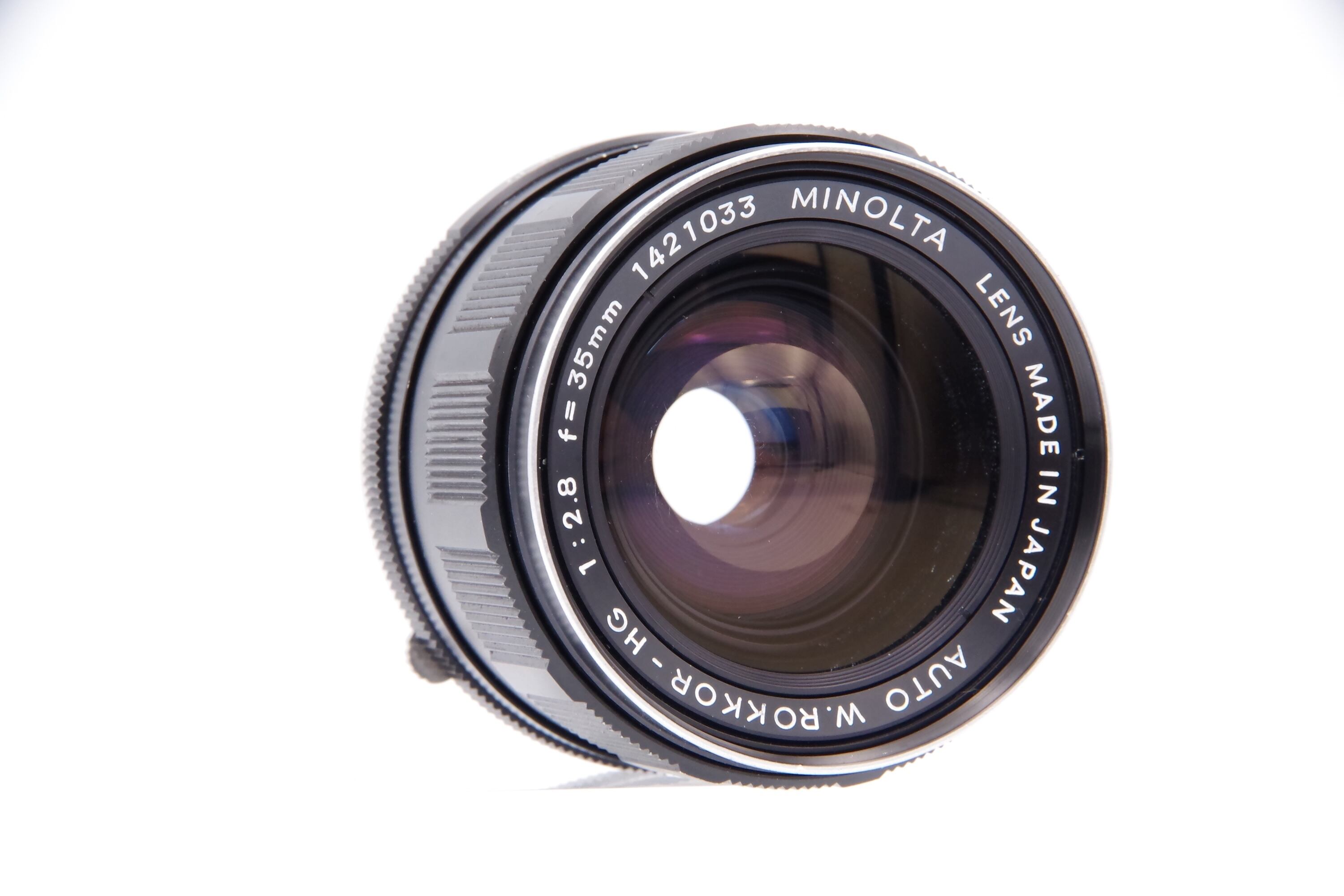 ★極美品★ミノルタ MD W ROKKOR 35mm f2.8 #1255 AUTO W.ROKKOR 35mm F2.8 SR/MDマウント MINOLTA ミノルタ | 近江寫眞機店
