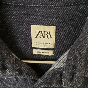 【USED】ZARA　ザラ　シャツ　シンプル　オシャレ