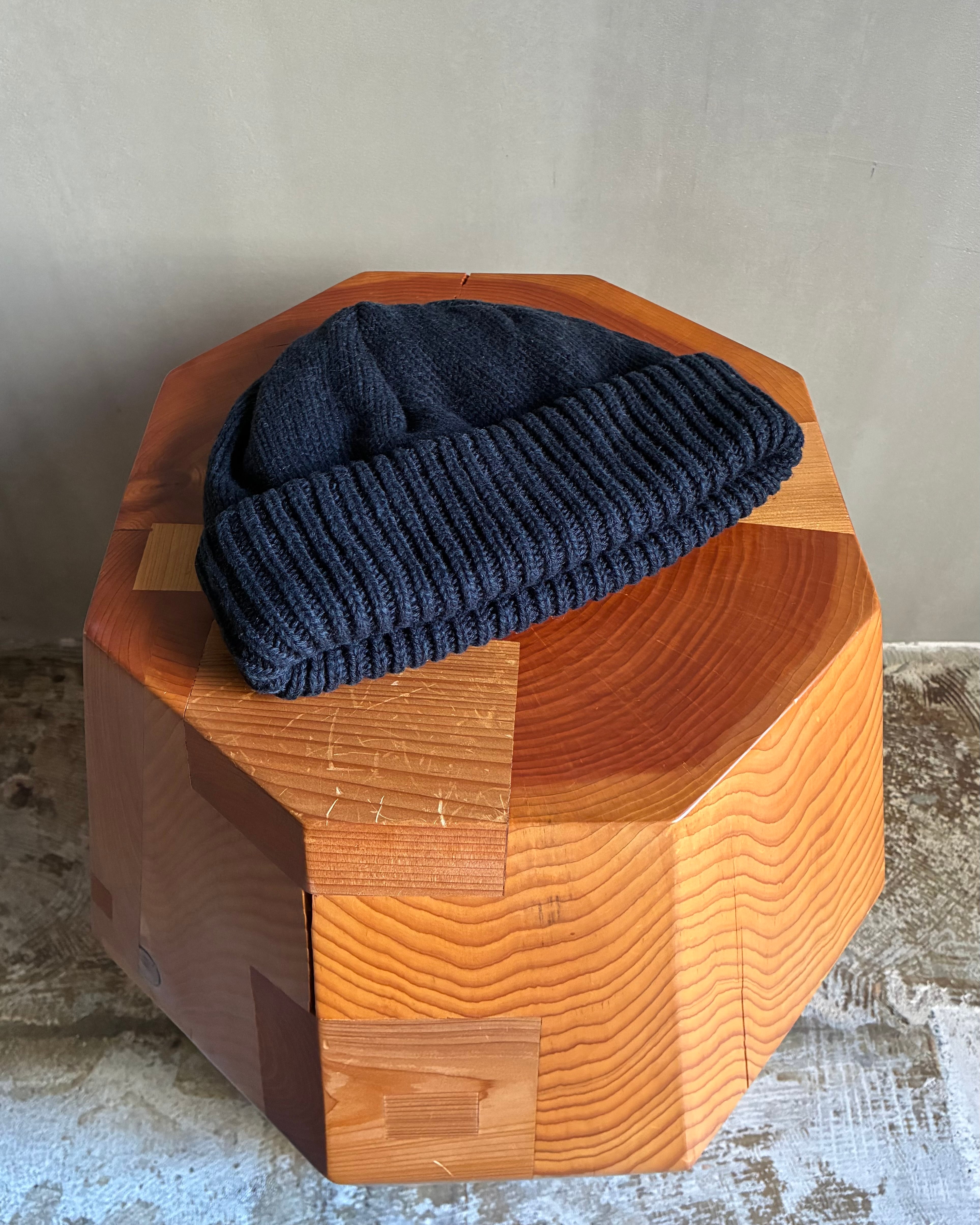 crepuscule 【 knit cap -black- 】