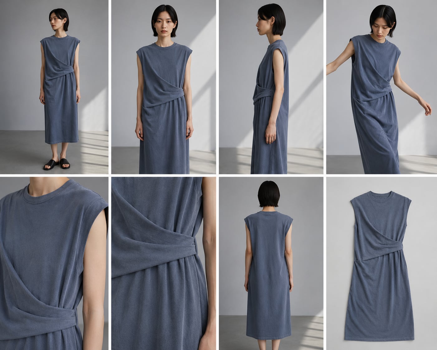 YWY 製品染め TUCK DRAPE DR