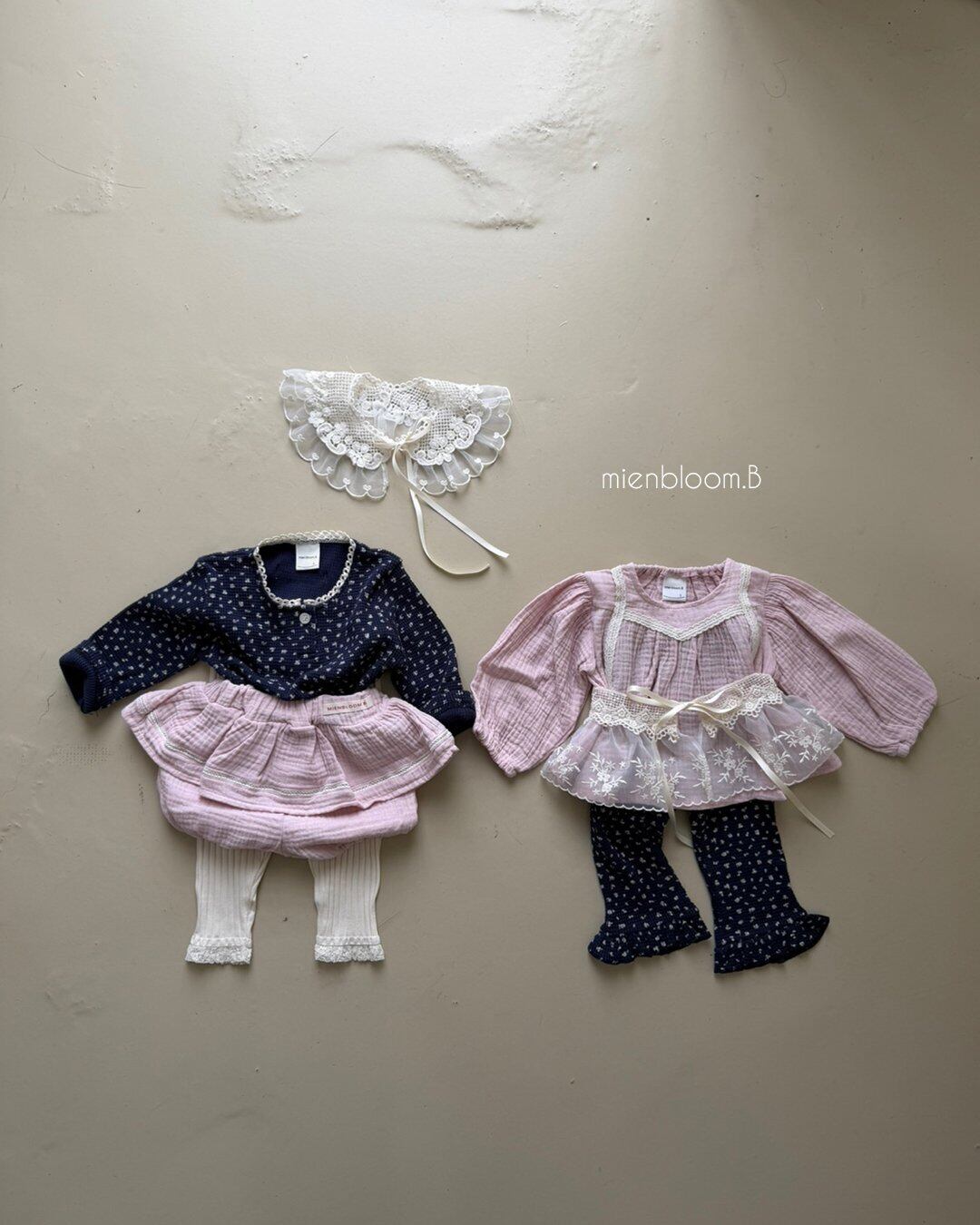 送料無料【予約】/ kidsかすみ草Tシャツ / mienbloom