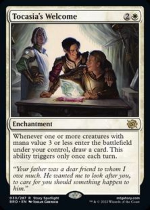MTG《トカシアの歓待/Tocasia's Welcome(BRO)》英語 の商品画像