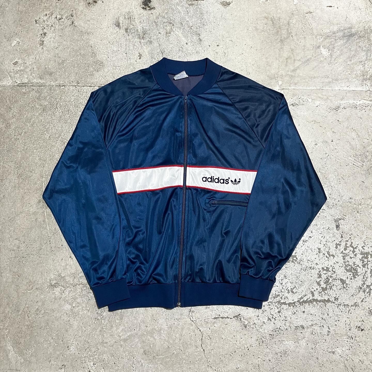 80s adidas / アディダス USA製 トラックジャケット サイズXL