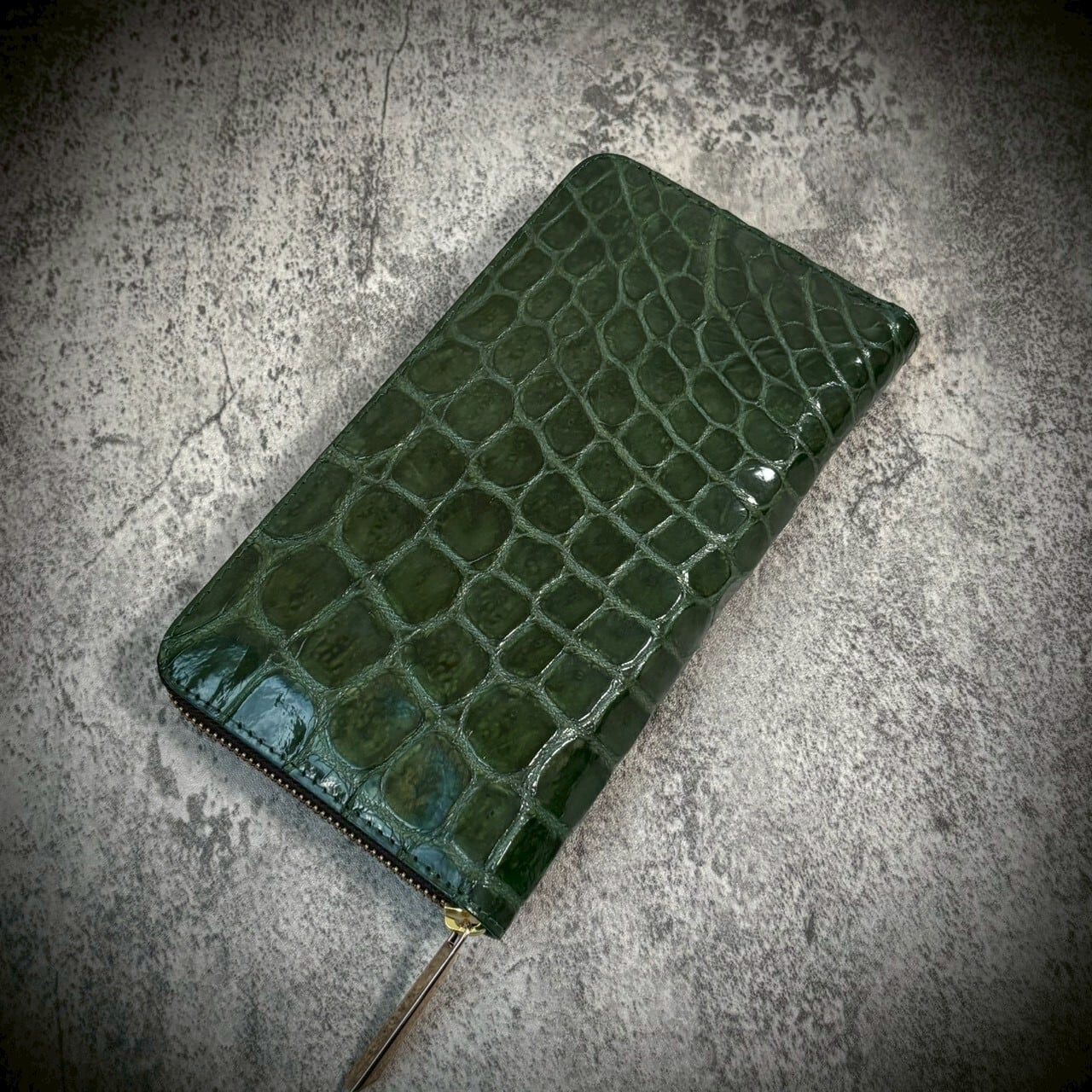 クロコダイル × パイソン メンズ財布 長財布 レディス財布