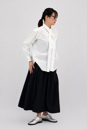 【CHIDORI】コンバーチブルカラーシャツ / OFF WHITE（CH2603-005）