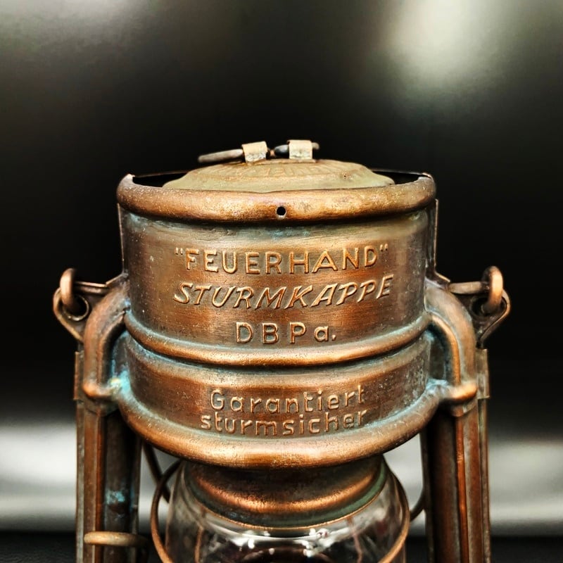 1950's 銅メッキ feuerhand 176 StK DBP.a k1490 | Oldman's lantern