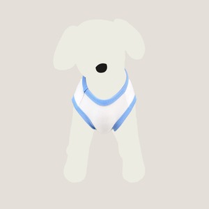 【予約】[ GOPE ] Coolever Dog Sleeveless｜Sky Blue × Ivory