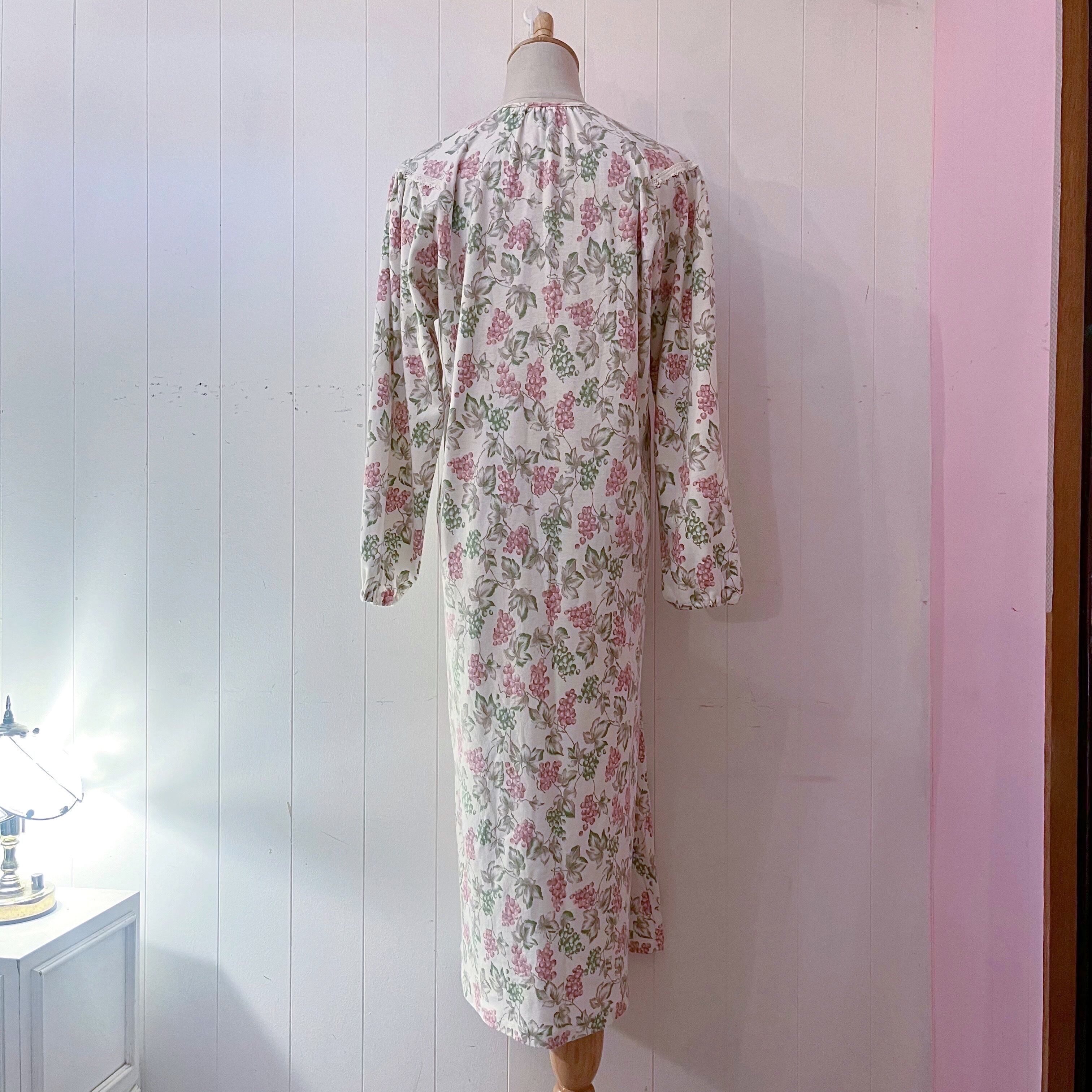 grape leaf neglige one-piece