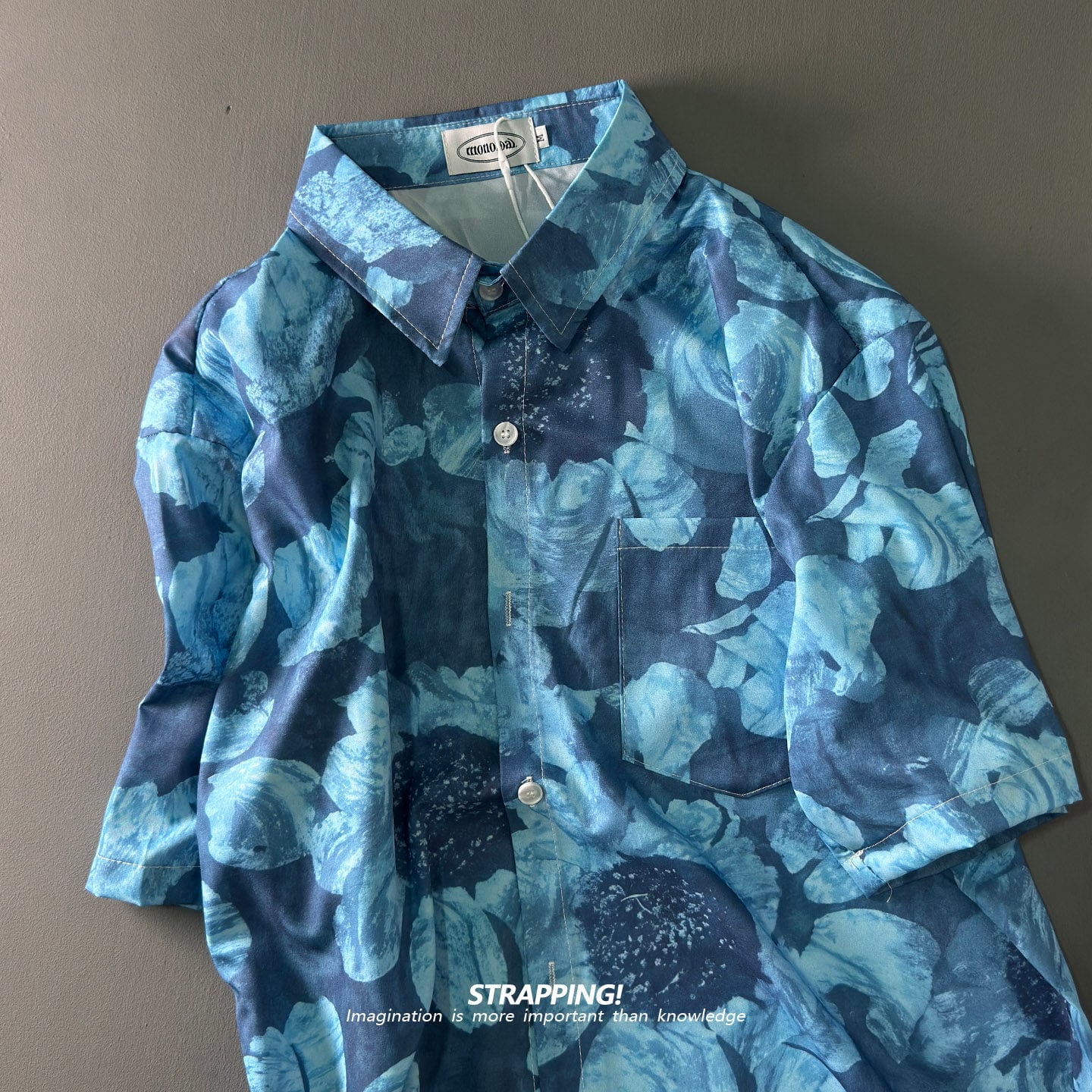 STRAPPINGシリーズ】☆シャツ☆ トップス 半袖シャツ アロハシャツ