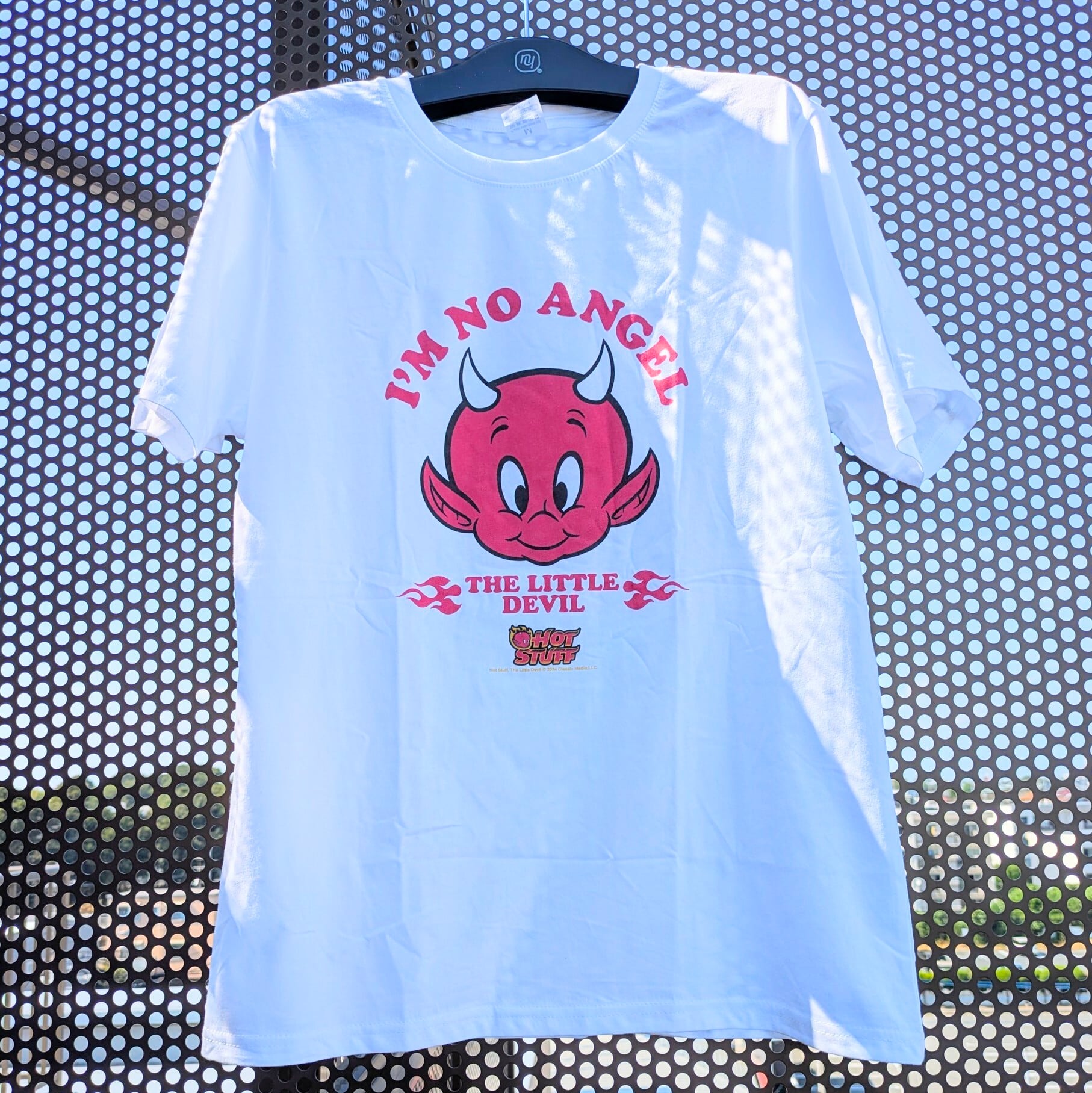 ♧【 Hot Stuff the Little Devil ( ホットスタッフ ザ リトルデビル ) 】 『I'm no a ANGEL 』Tシャツ 〚アメリカン雑貨 アメトイ〛