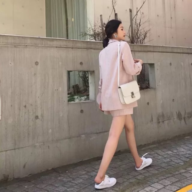 予約販売】セットアップ レディース ショートパンツ 長袖 予約販売】セットアップ レディース ショートパンツ 長袖