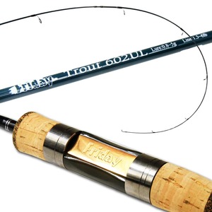 【数量限り】おり釣具 エリアトラウト トラウトロッド FRIDAY TROUT SPIN(フライデートラウトスピン) 602UL(ori-780360)