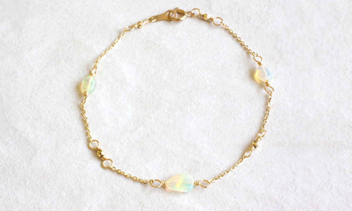 K10 オパール ブレスレット | Ratna 《ラトナ》Gemstone Jewelry