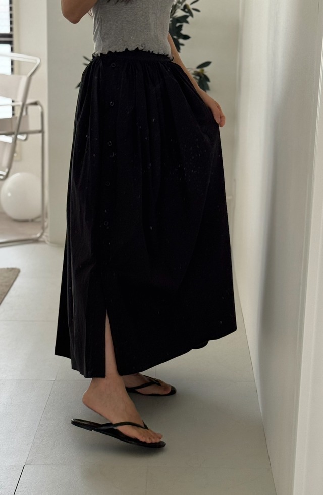 (即納) vergamot / Bloom flare skirt