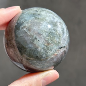 グレーのラブラドライト スフィア 11◇ Labradorite Sphere ◇天然石・鉱物・パワーストーン
