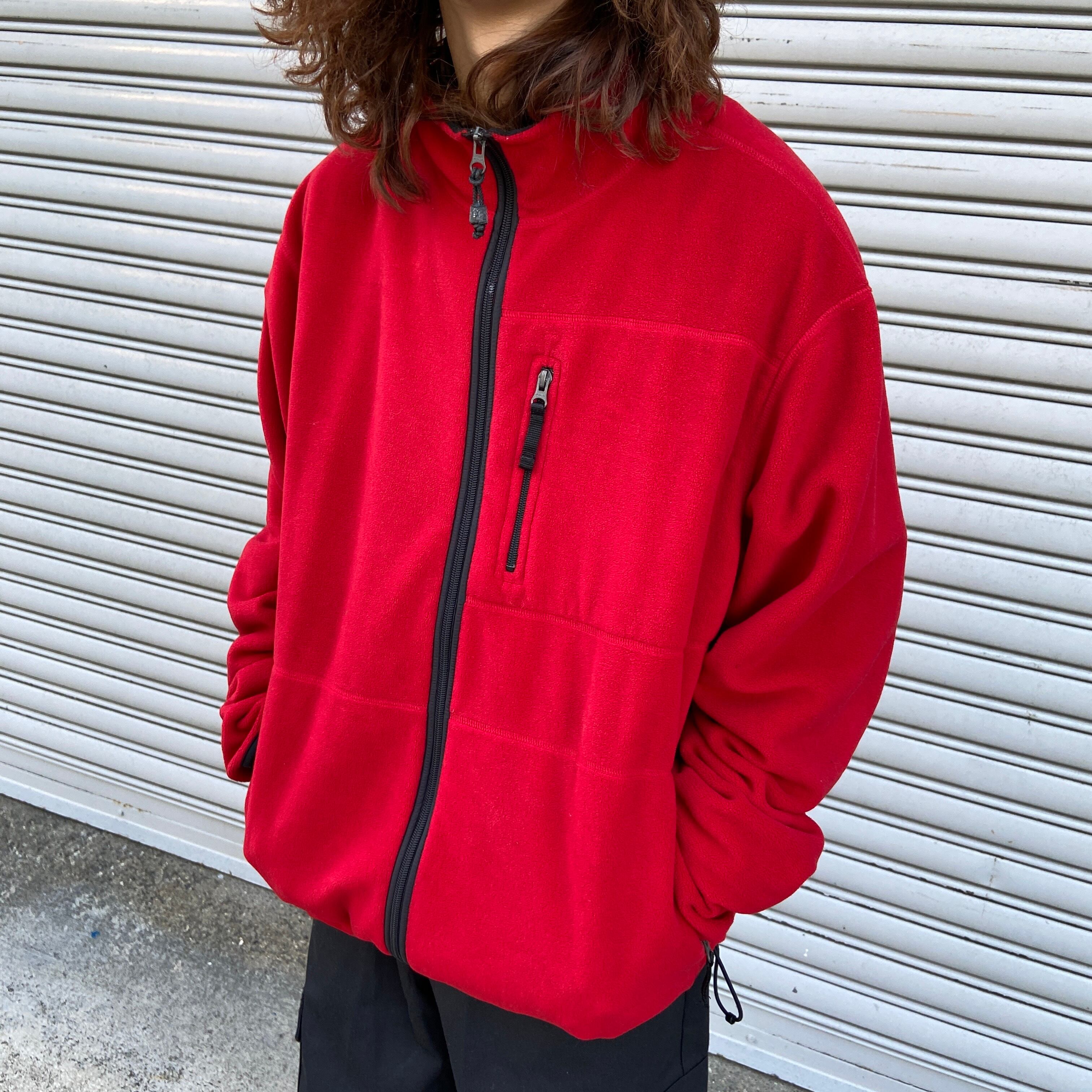 送料無料』Ralph lauren ポロスポーツ 90s フリースジャケット XL  
