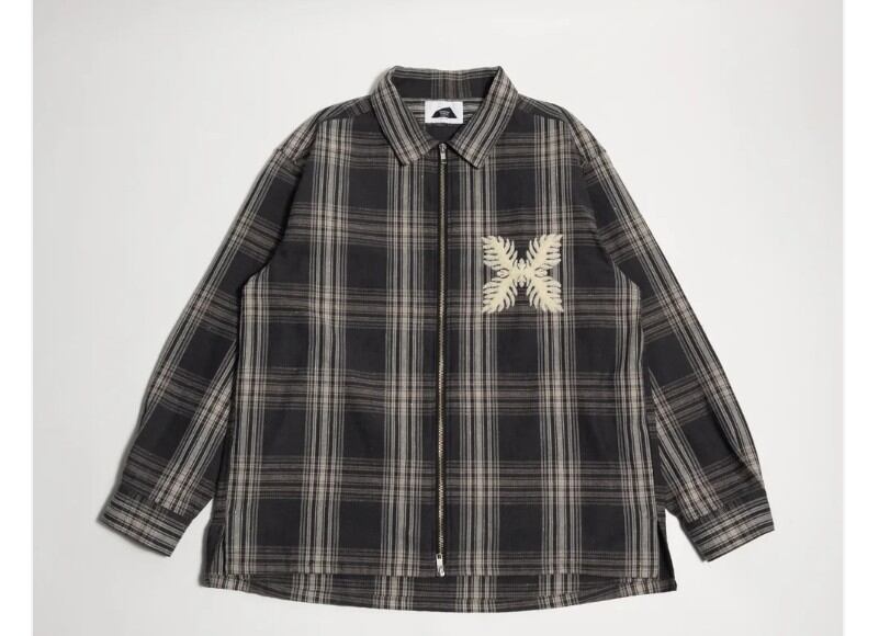 salvagepublic/チェックジップジャケット￥26,000(28,600)