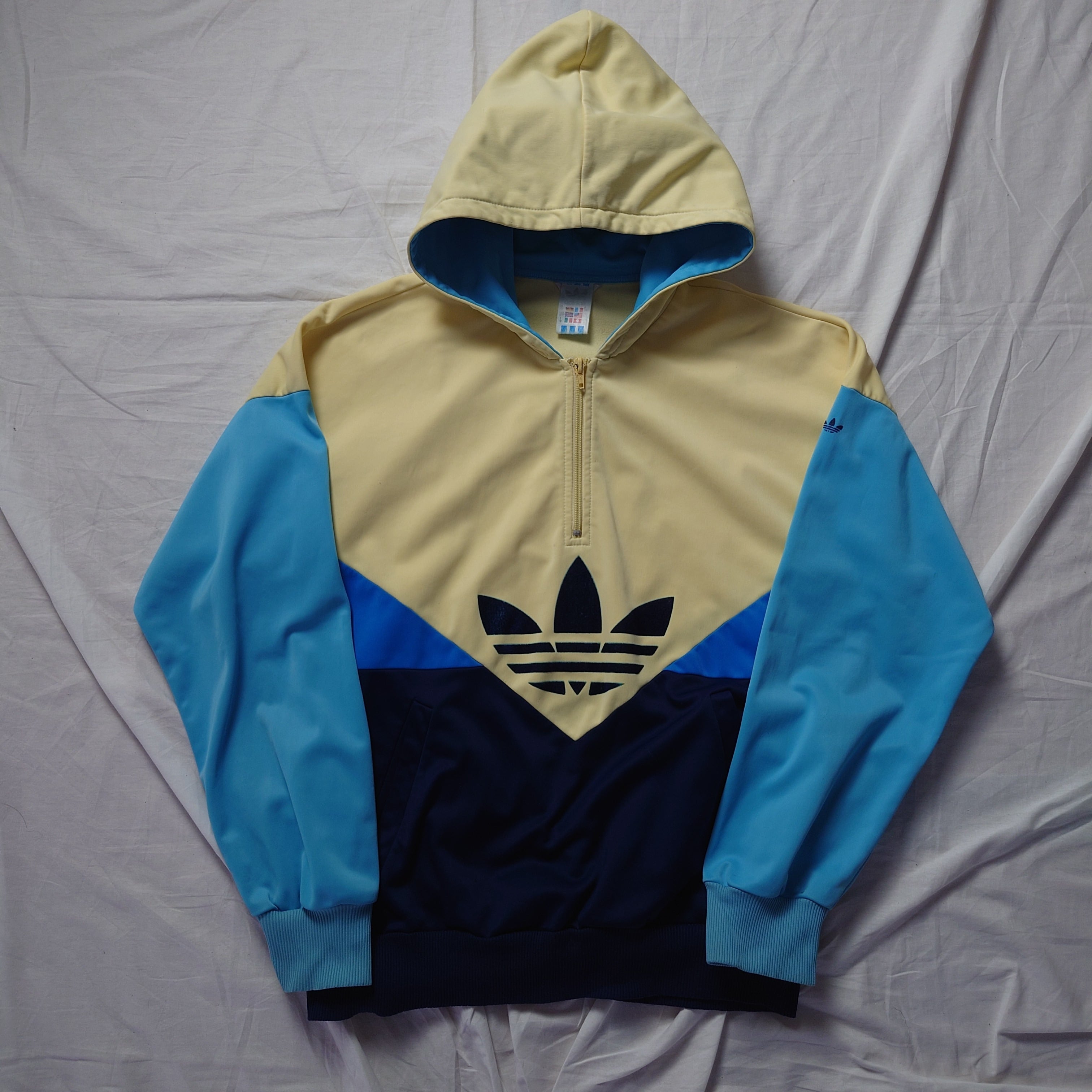 80s 西ドイツ製 adidas ハーフジップ トラックジャケット