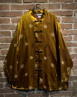 【Caka act3】China Pattern Vintage Loose China Shirt